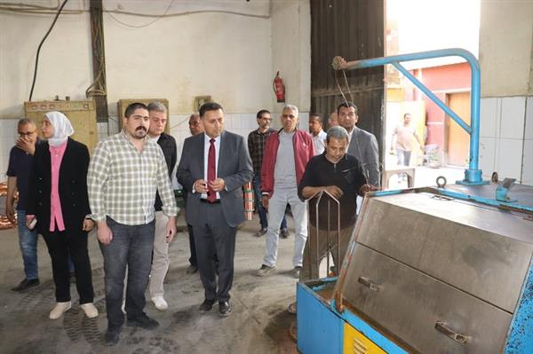 محافظ القليوبية: دراسة لأوضاع المصانع غير المرخصة بمنطقة باسوس بالقناطر الخيرية 