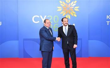 الرئيس السيسي ونظيره القبرصي يوقعان إعلان ترفيع علاقات مصر وقبرص إلى الشراكة الاستراتيجية