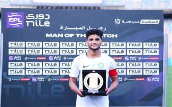 الدوري الممتاز.. أسامة فيصل رجل مباراة البنك الأهلي أمام زد