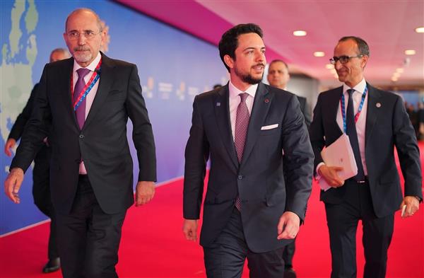 ولي العهد الأردني: أمن الدول العربية شرط لنجاح أي اتفاق تهدئة بالمنطقة 