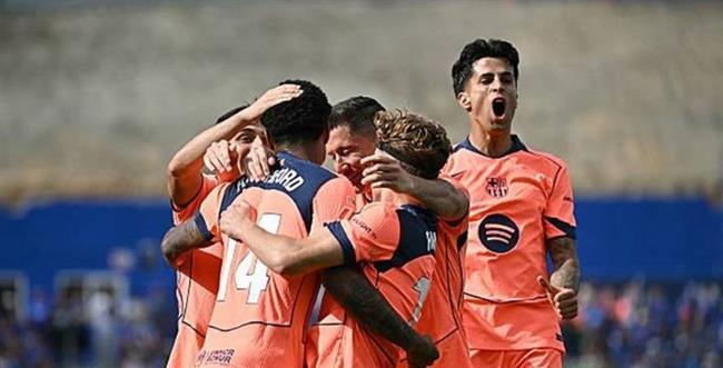 الدوري الإسباني.. برشلونة يهزم خيتافي بثنائية ويقترب من حسم اللقب