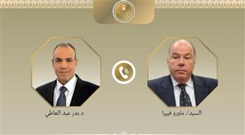 وزير الخارجية في اتصال هاتفي مع نظيره البرازيلي: التفاوض والحوار السبيل الوحيد لتسوية النزاع القائم بالمنطقة
