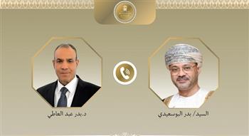 وزير الخارجية ونظيره العماني يشددان على ضرورة تضافر الجهود للحيلولة دون تجدد المواجهات العسكرية بالمنطقة