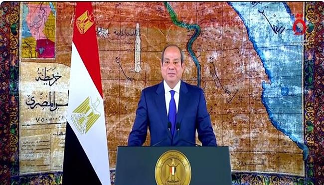 الرئيس السيسي: سيناء ليست مجرد رقعة جغرافية من أرض الوطن بل بوابته الحصينة التي ارتوت بدماء الشهداء