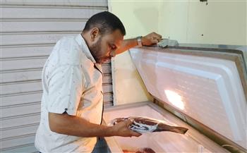 حملة تفتيشية على المحلات التجارية ومنافذ البيع بالقصير