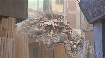 حملات لإزالة العقارات الصادر لها قرارات بالهدم والأجزاء القابلة للسقوط بالإسكندرية