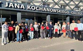 "العلاج الطبيعي بالقاهرة" تشارك في البرنامج التعليمي الدولي ببولندا بدعم الاتحاد الأوروبي