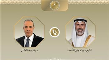 وزير الخارجية يبحث هاتفيًا مع نظيره الكويتي مستجدات الأوضاع الإقليمية