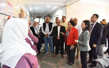 نائب وزير الصحة تتفقد المنشآت الصحية بمحافظة البحيرة وتعقد اجتماعات موسعة    