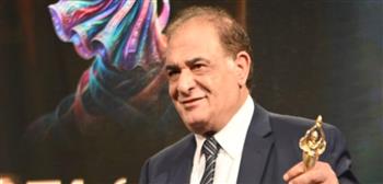 رياض الخولي يوجه تحية إجلال و تقدير للكاثوليكي للسينما خلال تكريمه 