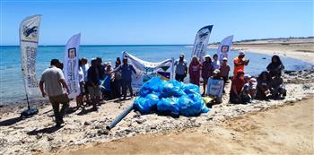 محميات البحر الأحمر تنظم حملة لنظافة الشواطئ بالغردقة