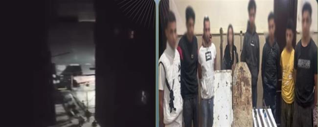 ضبط 7 أشخاص وسيدة لقيامهم بأعمال بلطجة باستخدام أسلحة بيضاء بالإسكندرية