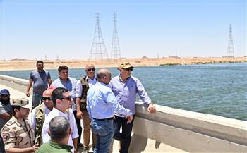 وزير الري يتفقد مشروع تطوير خور وقناة مفيض توشكى لتعزيز مرونة المنظومة المائية