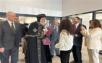 البابا تواضروس الثاني يصل إلى تركيا 