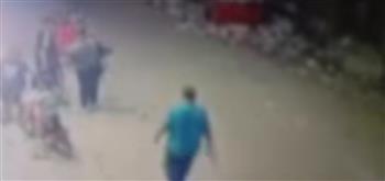 كشف ملابسات فيديو اصطدام دراجة نارية بطفل في بني سويف وضبط قائدها