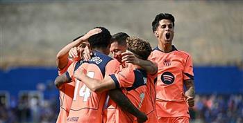 الدوري الإسباني.. برشلونة يهزم خيتافي بثنائية ويقترب من حسم اللقب