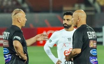 جهاز منتخب مصر يطمئن على محمد صلاح بعد إصابته مع ليفربول