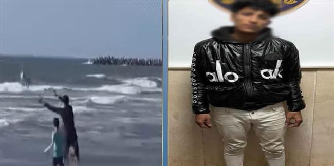 القبض على عامل لإلقائه كلبًا صغيرًا في مياه البحر بدمياط بدافع المزاح