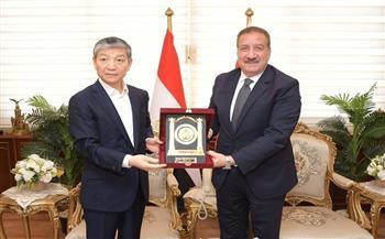 محافظ بورسعيد يستقبل سفير الصين لدى مصر لبحث تعزيز التعاون المشترك 