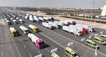 تدفق المساعدات المصرية إلى غزة واستقبال جرحى القطاع في شمال سيناء.. تفاصيل