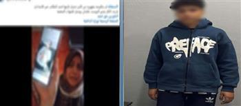 ضبط طالب لاعتدائه على نجل سيدة باستخدام قطعة زجاج بكفر الشيخ 