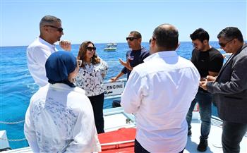 د.منال عوض تبحث مع غرفة الغوص بشرم الشيخ حماية المحميات الطبيعية وتعزيز السياحة البيئية المستدامة