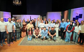  رئيس قطاع المسرح يشهد عرض «أداجيو… اللحن الأخير» على مسرح الغد