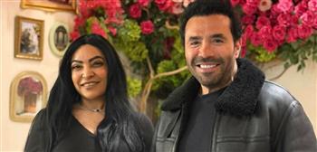 زوجة رامي وحيد تحتفل بعيد ميلاده 