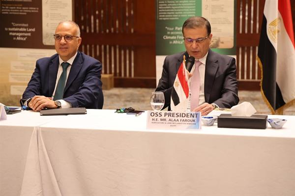 وزيرا الزراعة والري يفتتحان الدورة الـ33 لمجلس إدارة مرصد الصحراء والساحل 