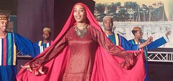 عروض الفنون الشعبية  في احتفالية ذكرى تحرير سيناء بأسوان 