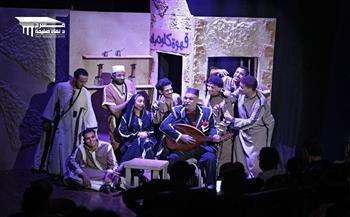 عرض «على حافة الانهيار» عن رواية «بداية ونهاية» على مسرح نهاد صليحة