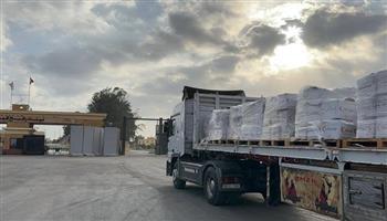 قافلة «زاد العزة» الـ183 تحمل آلاف الأطنان من المساعدات الإنسانية والإغاثية إلى غزة.. تفاصيل