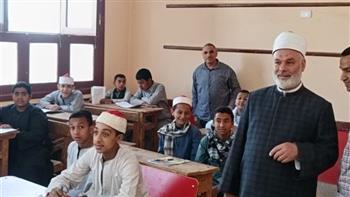 رئيس «سوهاج الأزهرية» يواصل جولاته لمتابعة امتحانات النقل الإعدادي