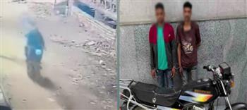 سقوط المتهمين بسرقة دراجة نارية في أسيوط