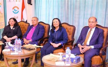 وزيرة التضامن تلتقي صغار المزارعين المشاركين في مبادرة “ازرع” بالمنيا