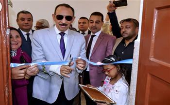 محافظ سوهاج يفتتح المعمل الرقمي بمدرسة النور للمكفوفين 