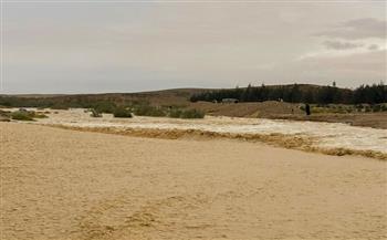 وزير الري يتابع موقف السيول التي تعرضت لها محافظة شمال سيناء اليوم 