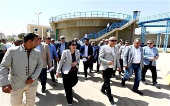 وزيرة الإسكان تصل إلى محافظة الأقصر لتفقد عدد من مشروعات مياه الشرب والصرف الصحي 