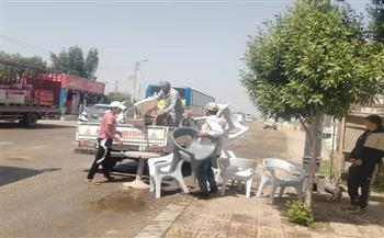 محافظ الفيوم حملات مكثفة للنظافة ورفع الإشغالات وتحسين المظهر الحضاري بمركزي سنورس وطامية 