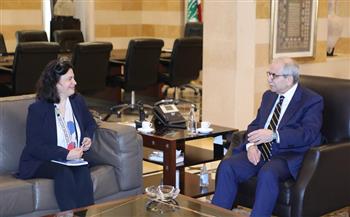 نواف سلام يبحث مع برنامج الأمم المتحدة الإنمائي دعم المشروعات وإعادة الإعمار