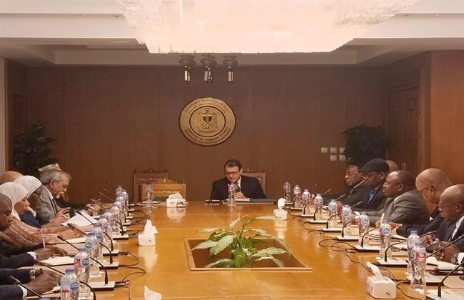 مساعد وزير الخارجية يعقد جلسة إحاطة لسُفراء الدول الإفريقية بالقاهرة حول الجهود المصرية لخفض التصعيد
