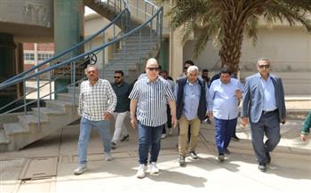 نائب رئيس القابضة ورئيس مياه أسيوط يتفقدان توسعات محطة منفلوط ضمن حياة كريمة