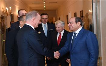 الرئيس السيسي يبحث مع مساعد الرئيس الروسي تعزيز الشراكة الاستراتيجية ومشروعات الضبعة والمنطقة الصناعية