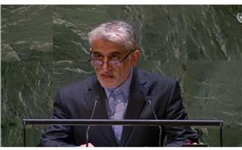 مندوب إيران بالأمم المتحدة: أمريكا مسؤولة عن تعطيل حركة الملاحة في مضيق هرمز