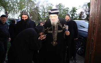 البابا تواضروس الثاني يصل إلى النمسا 