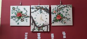 ورشة بعنوان "إبداع بعجينة السيراميك" بأيدي أبناء المركز الثقافي 