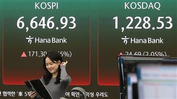 سول: مؤشر «كوسبي» يتجاوز مستوى 6,700 نقطة لفترة وجيزة بفضل قطاع التكنولوجيا