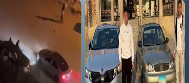 ضبط قائدَي سيارتين لقيادتهما برعونة وأداء حركات استعراضية بالغربية