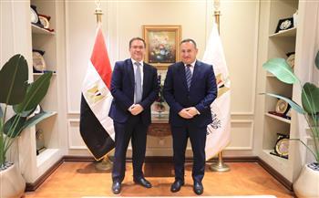 وزير التعليم العالي يبحث مع السفير البريطاني سبل تعزيز التعاون المشترك بين البلدين