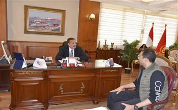 محافظ بورسعيد يستقبل النائب حسن عمار عضو مجلس النواب 